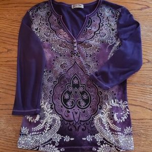 Blue Canyon Quarter Sleeve Tee